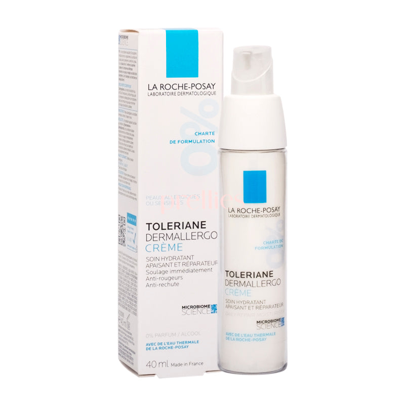 La Roche-Posay Toleriane Dermallergo Face Moisturizer Cream for Sensitive & Very Dry Skin - 1.35 fl oz - Soothing Hydration for Eczema & Allergy-Prone Skin - Day & Night Use