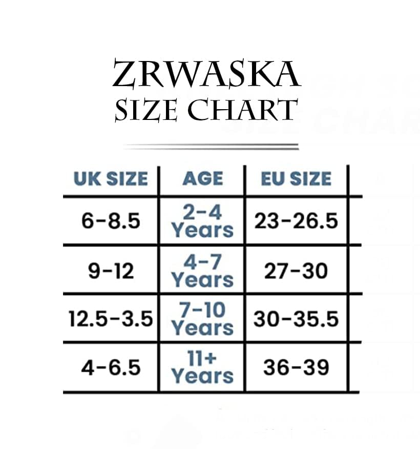 ZRWASKA® 3 Pairs Girls Knee High School Socks - Cotton Uniform Socks with Fluffy Bow Ribbons for Kids, Comfort Fit Long Socks for School, Party & Daily Wear (Pack of 3) - Perfect for School Uniforms, Dance Classes & Special Occasions