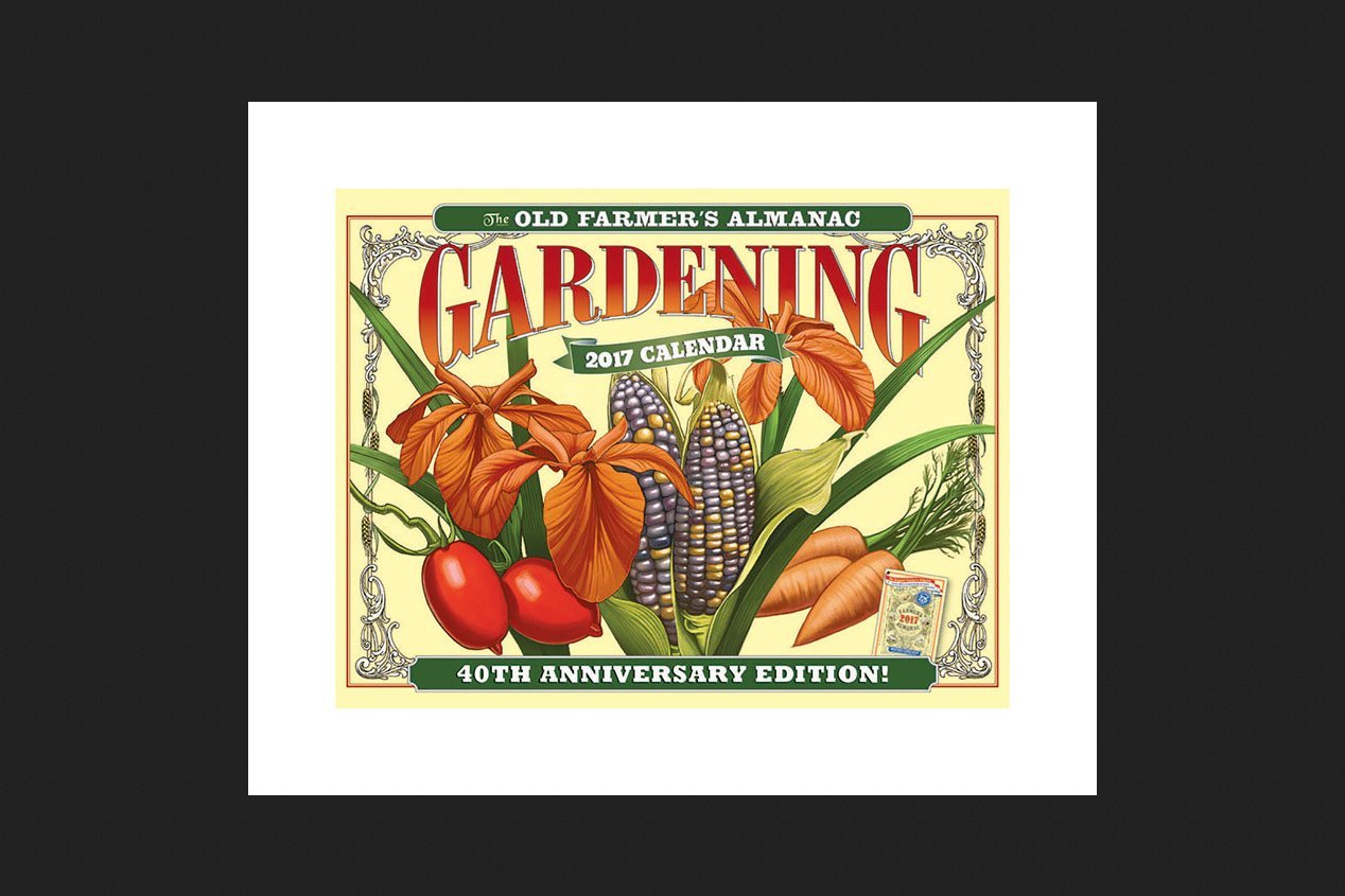 Old Farmer's Almanac 2015 Gardening Calendar - Monthly Planting Guide & Seasonal Tips for Home Gardeners