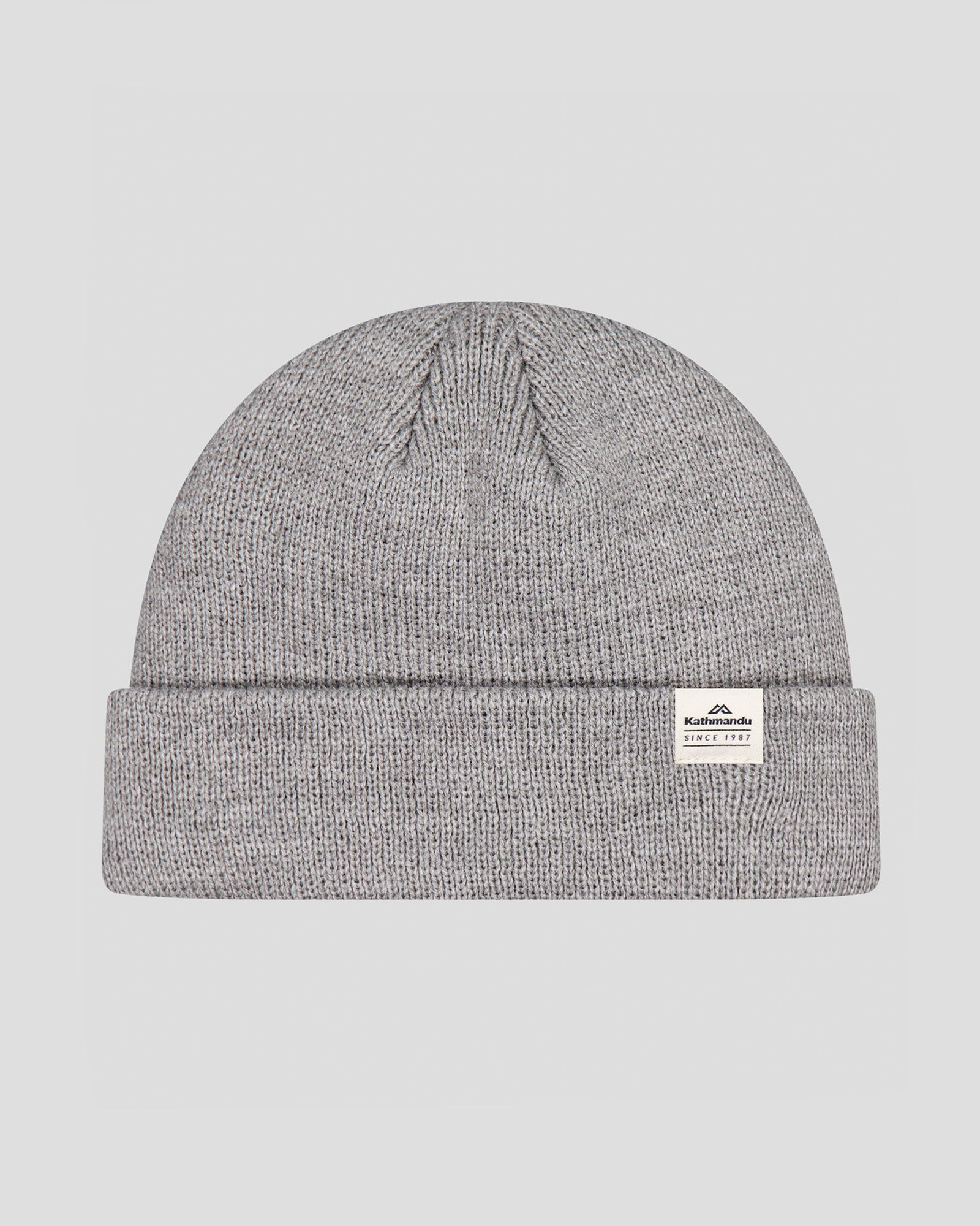 Kids' Fyfe Beanie - Soft Mid Grey Marle Knit Hat for Boys & Girls - Perfect for Winter, Outdoor Play & School Activities