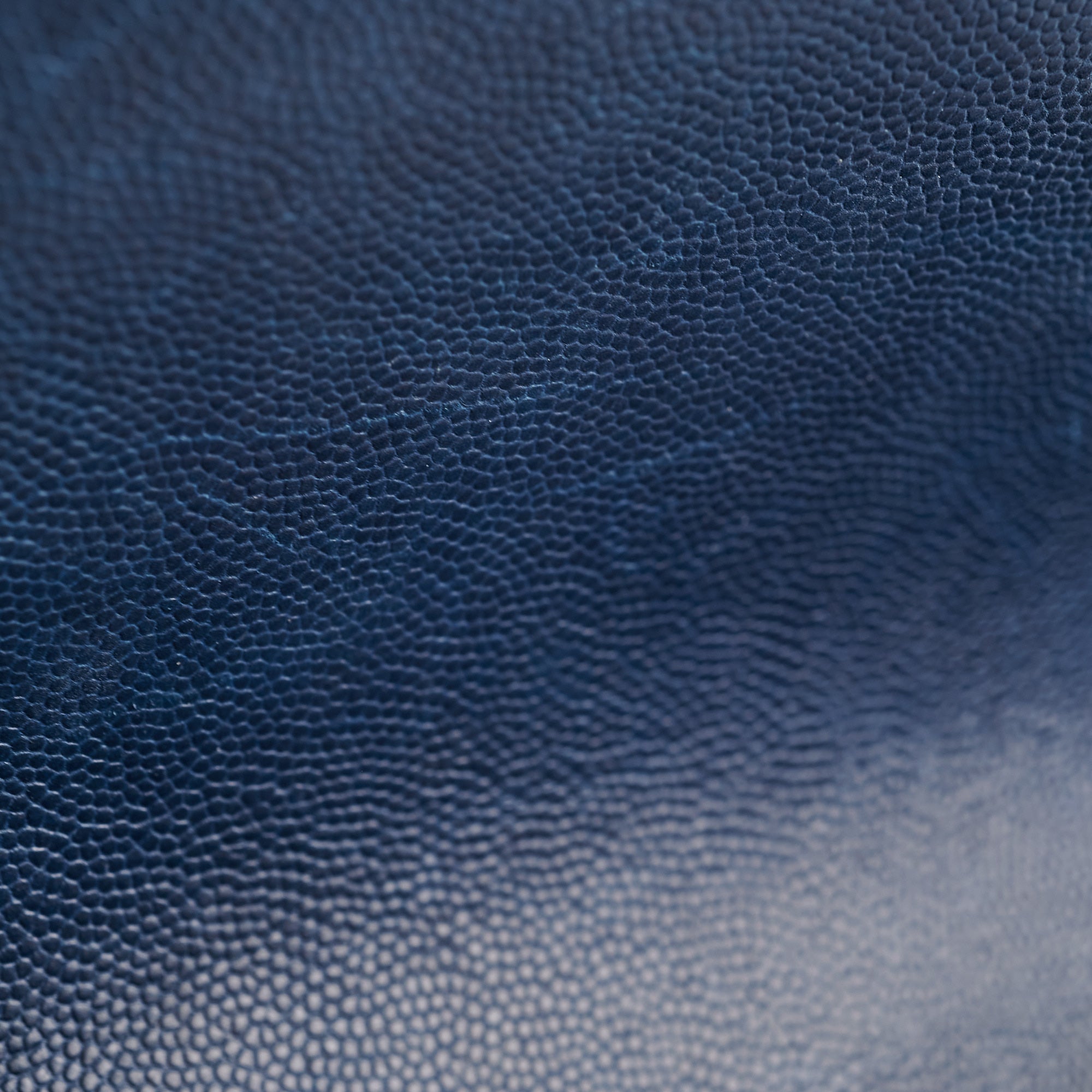 Chanel Mini Rectangular Flap Bag in Blue Caviar Leather - Perfect for Evening Out & Special Occasions