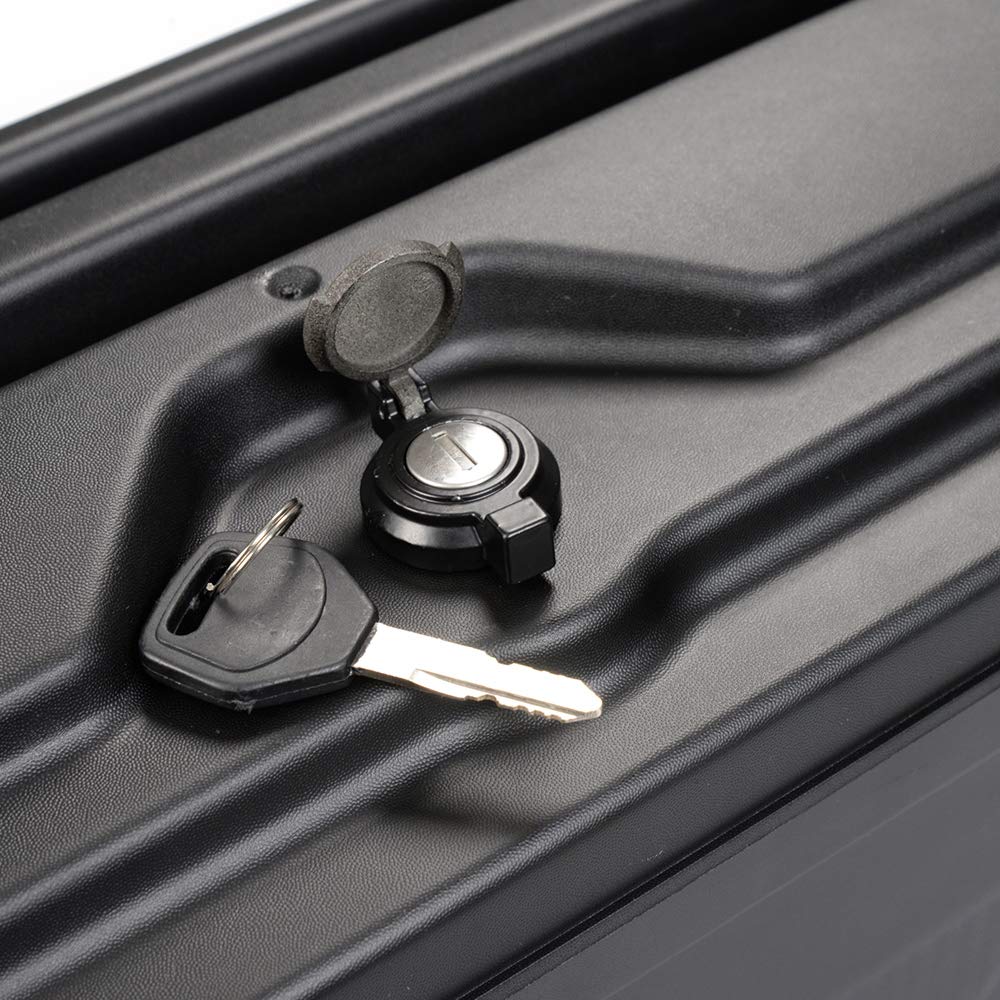 CHEDA Truck Bed Storage Toolbox for 2015-2019 Ford F-150 | Left Driver Side Tool Box | Heavy Duty Aluminum Construction | Secure Gear Storage for Camping, Work & Outdoor Adventures