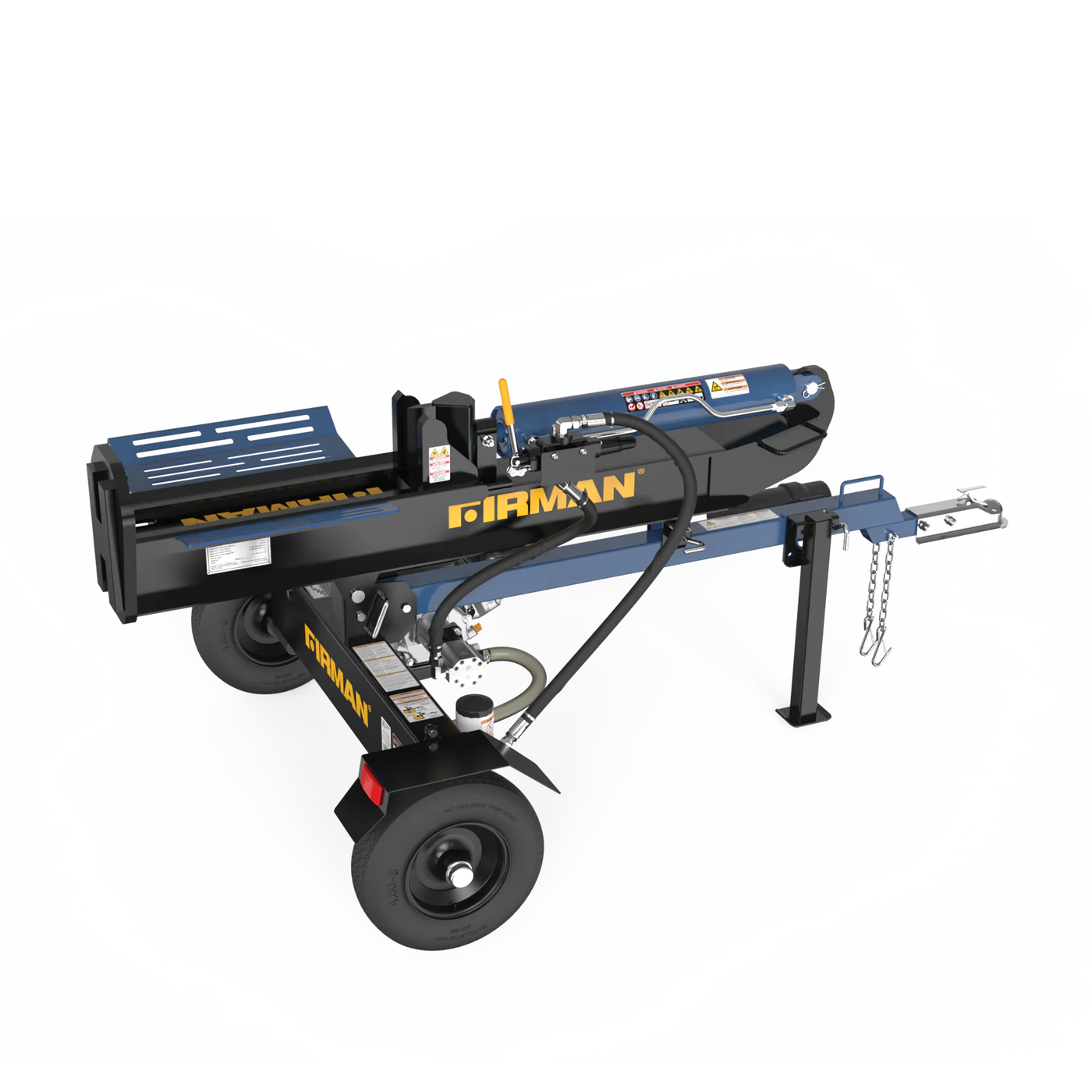 22 Ton Gas Portable Log Splitter - FIRMAN GS2201 196cc 6.5HP with Auto Return (Vertical/Horizontal) - Perfect for Firewood Processing, Landscaping & Farm Use