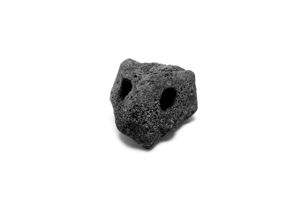 Premium Black Lava Rock Cave for Aquarium - Natural Hideout for Fish, Shrimp & Reptiles - Perfect for Terrariums, Fish Tanks & Reptile Habitats