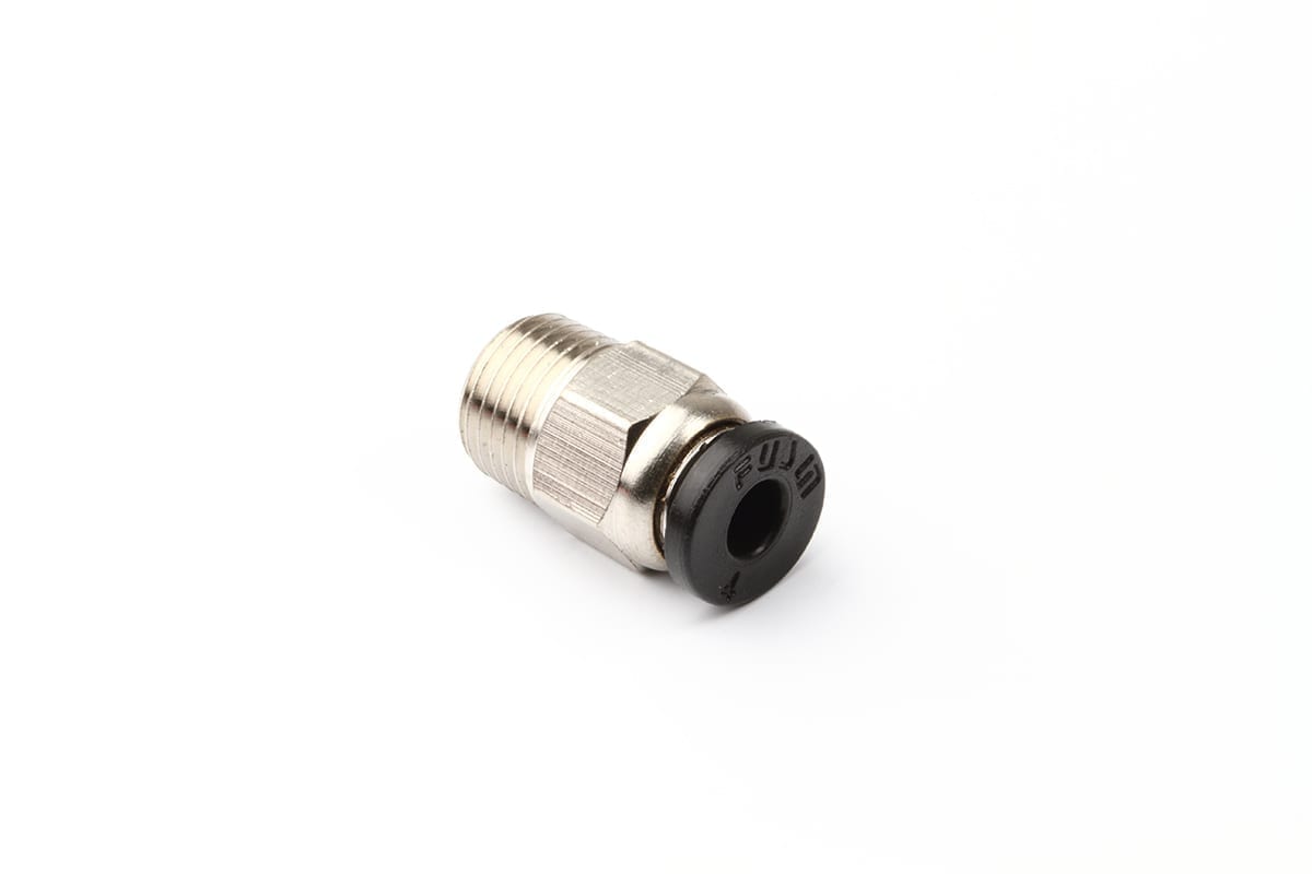 Bondtech High-Quality Metal Push Fit Connector for 3D Printers - Perfect for Filament Extruders and DIY Projects