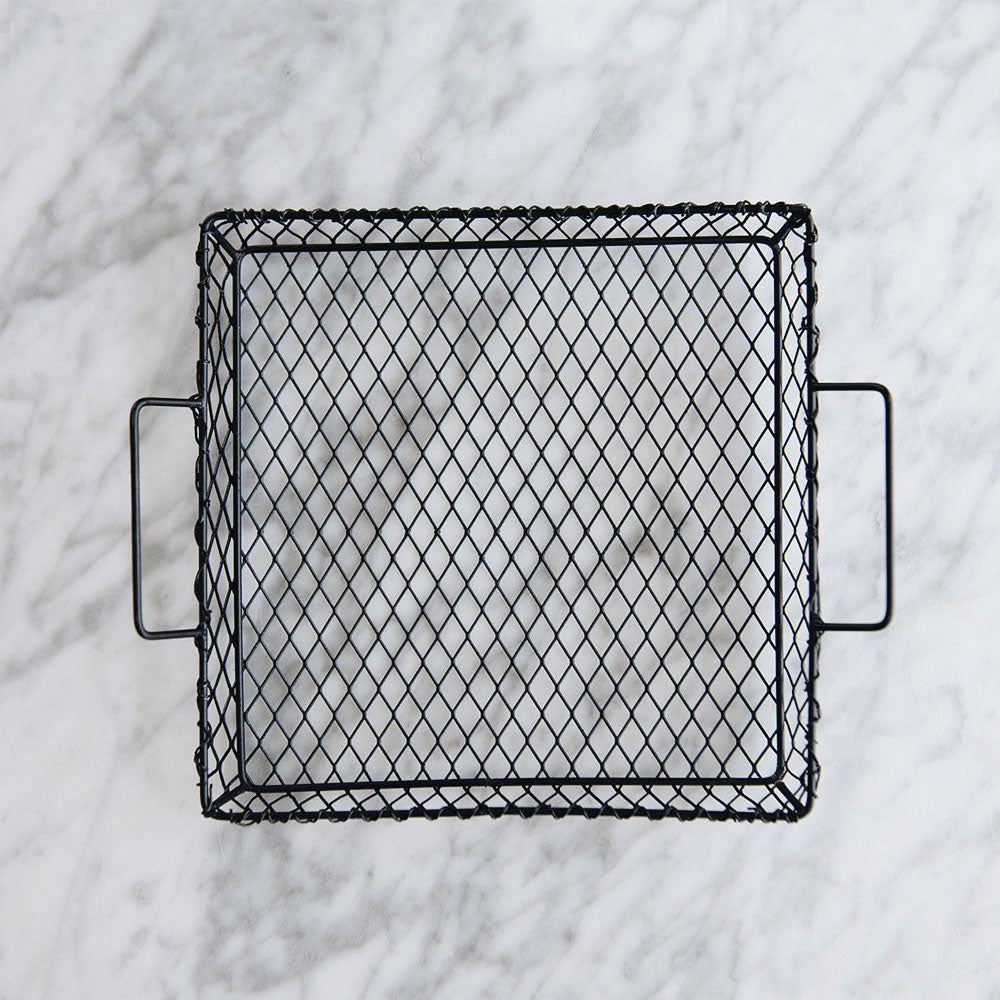Stainless Steel Mesh Tray - Heavy Duty Wire Rack for Baking, Cooling & Organizing - Perfect for Oven, Grill, Pantry & Kitchen Storage