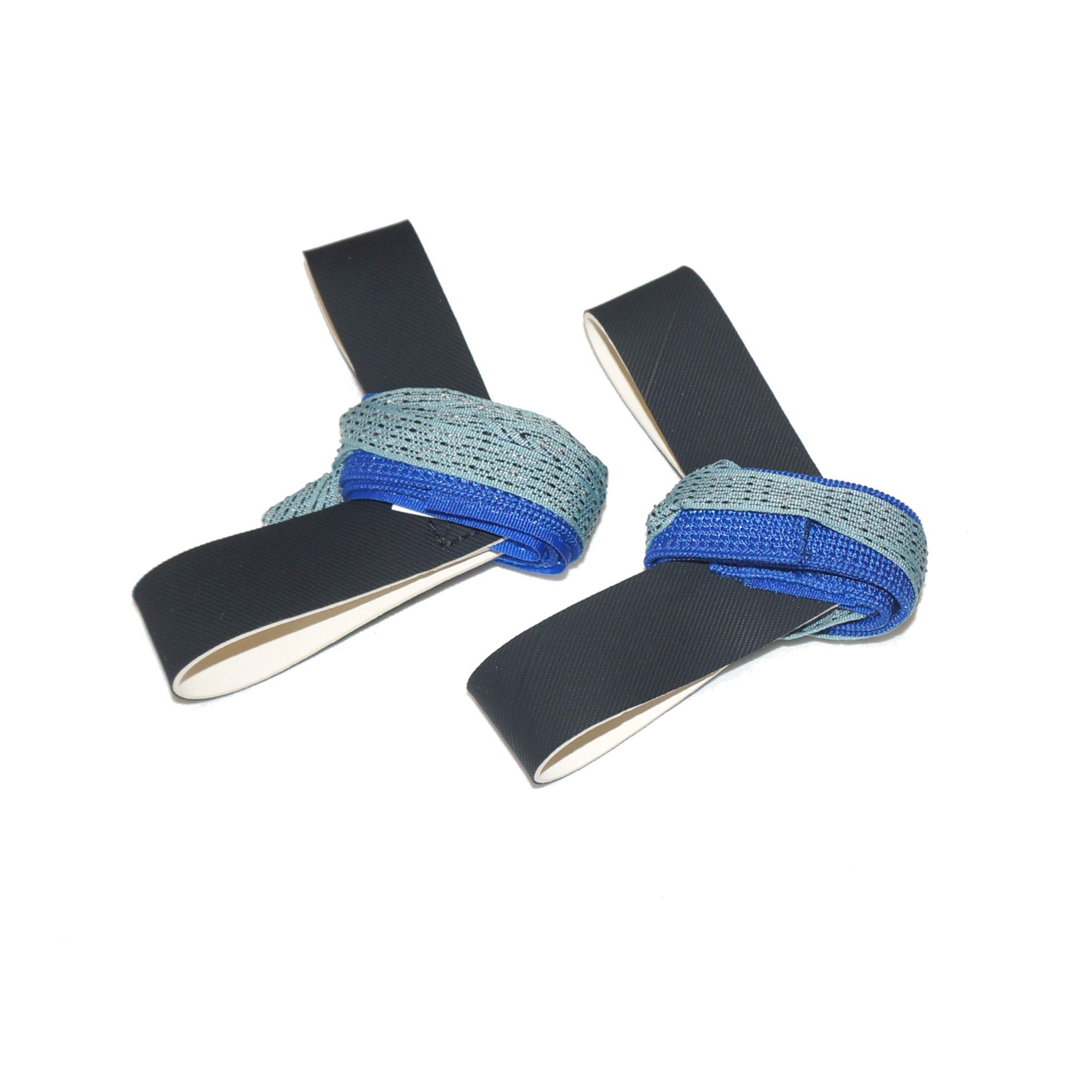 Adjustable One Size Fits All Anti Static 1M Ohm ESD Reusable Foot Heel Straps - Premium Quality for Grounding, Static Removal & Electronics Protection (20-Pack, Blue) - Ideal for Electronics Work, Laboratories & Industrial Safety