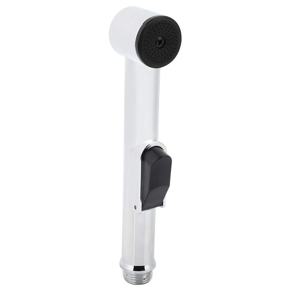 Oumij1 Handheld Bidet Sprayer with Electroplate Finish - Adjustable Toilet Bidet Adapter Spray Kit with Wall Bracket & Hose - Perfect for Bathroom Cleaning, Floor Washing, and Plant Watering - Ideal for Home, RV, and Pet Care Use
