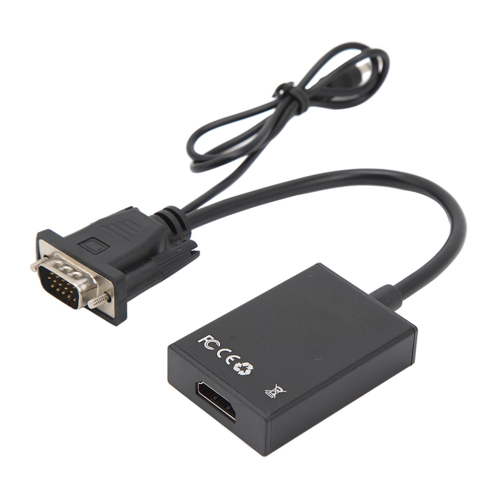 HDMI to VGA Adapter 1080P for Monitor & Projector - Home Office Setup