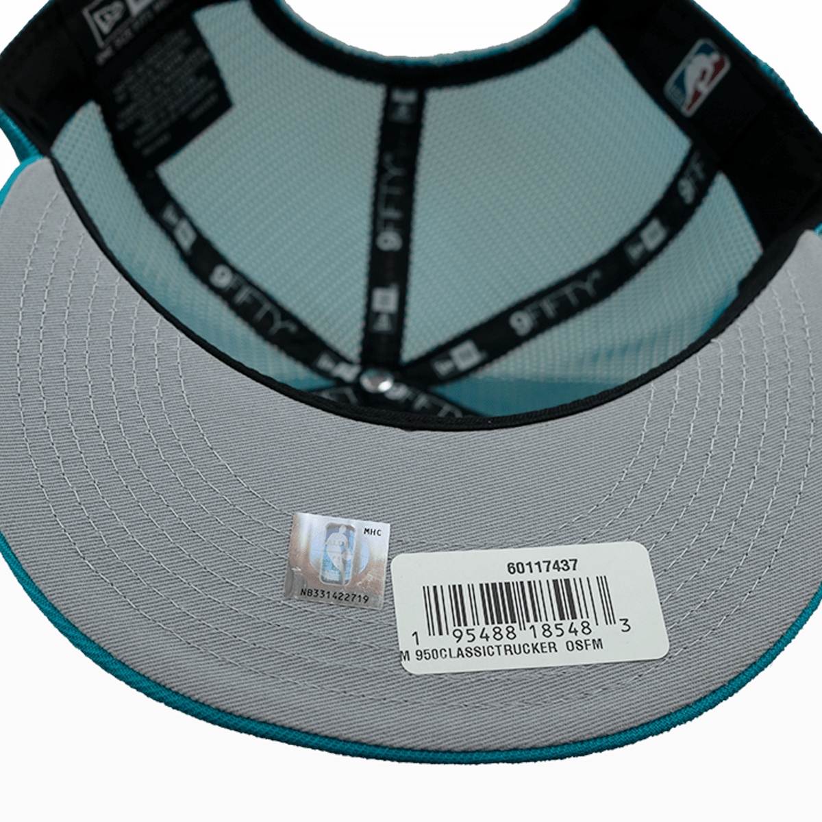 Charlotte Hornets NBA 9Fifty Snapback Trucker Hat - Adjustable Fitted Cap for Men & Women - Perfect for Basketball Games, Streetwear Fashion & Fan Gear Collection