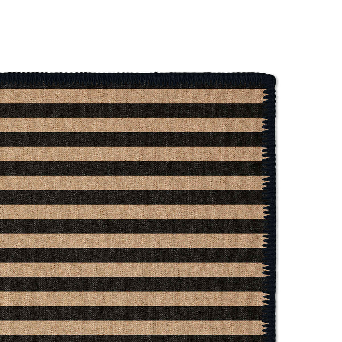 Direction Jute Washable Rug - Eco-Friendly Natural Fiber Floor Mat for Living Room, Bedroom, or Entryway