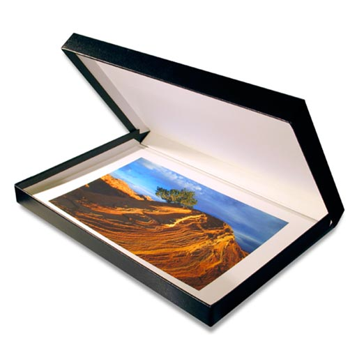 MOAB Chinle Archival Storage Box 11x17 Inches, 2 Inch Depth, Black - Acid-Free for Photos, Documents & Artwork - Perfect for Home, Office & Museum Archiving