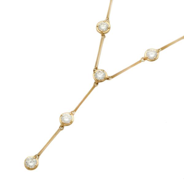 18K Gold Lariat Necklace - Elegant & Timeless Layered Chain for Women | Perfect for Weddings, Parties & Everyday Wear