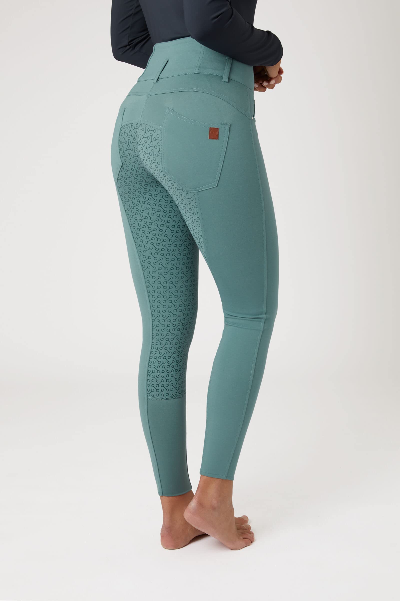 HORZE Women's Classic Riding Breeches - Comfortable Equestrian Pants for Horseback Riding & Training | Perfect for Dressage, Show Jumping & Stable Work