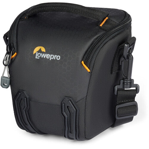 Lowepro Adventura TLZ20 III Top Loading Shoulder Bag for DSLR Camera - Compact & Durable Black Camera Bag - Perfect for Travel, Hiking & Everyday Photography