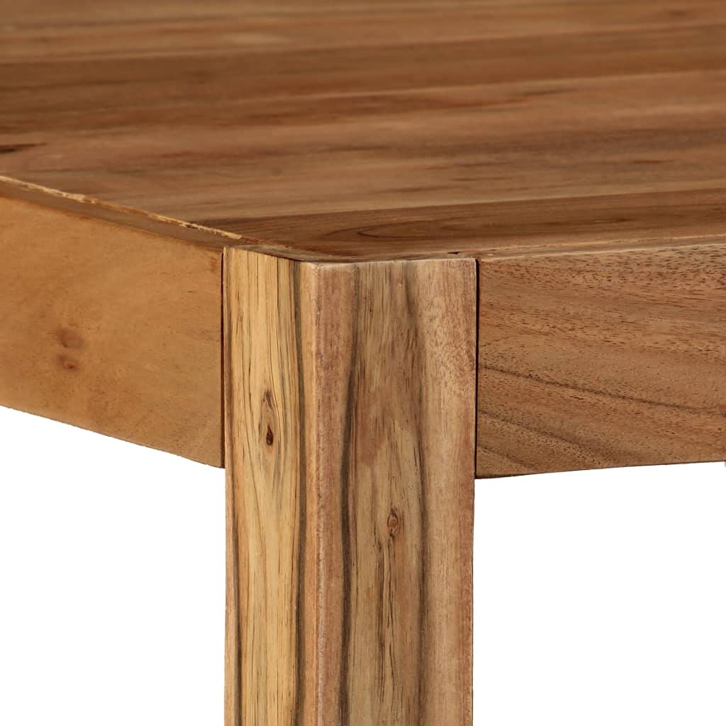 Solid Acacia Wood Coffee Table 31.5