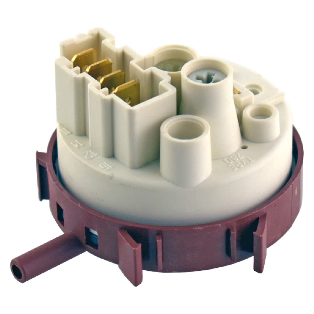 LMQHZDK Washing Machine Pressure Switch Compatible with WPW10304342, AP6019132, PS11752436, W10304342, 4444499 - Replacement Repair Part for Laundry Machine Maintenance & DIY Fixes