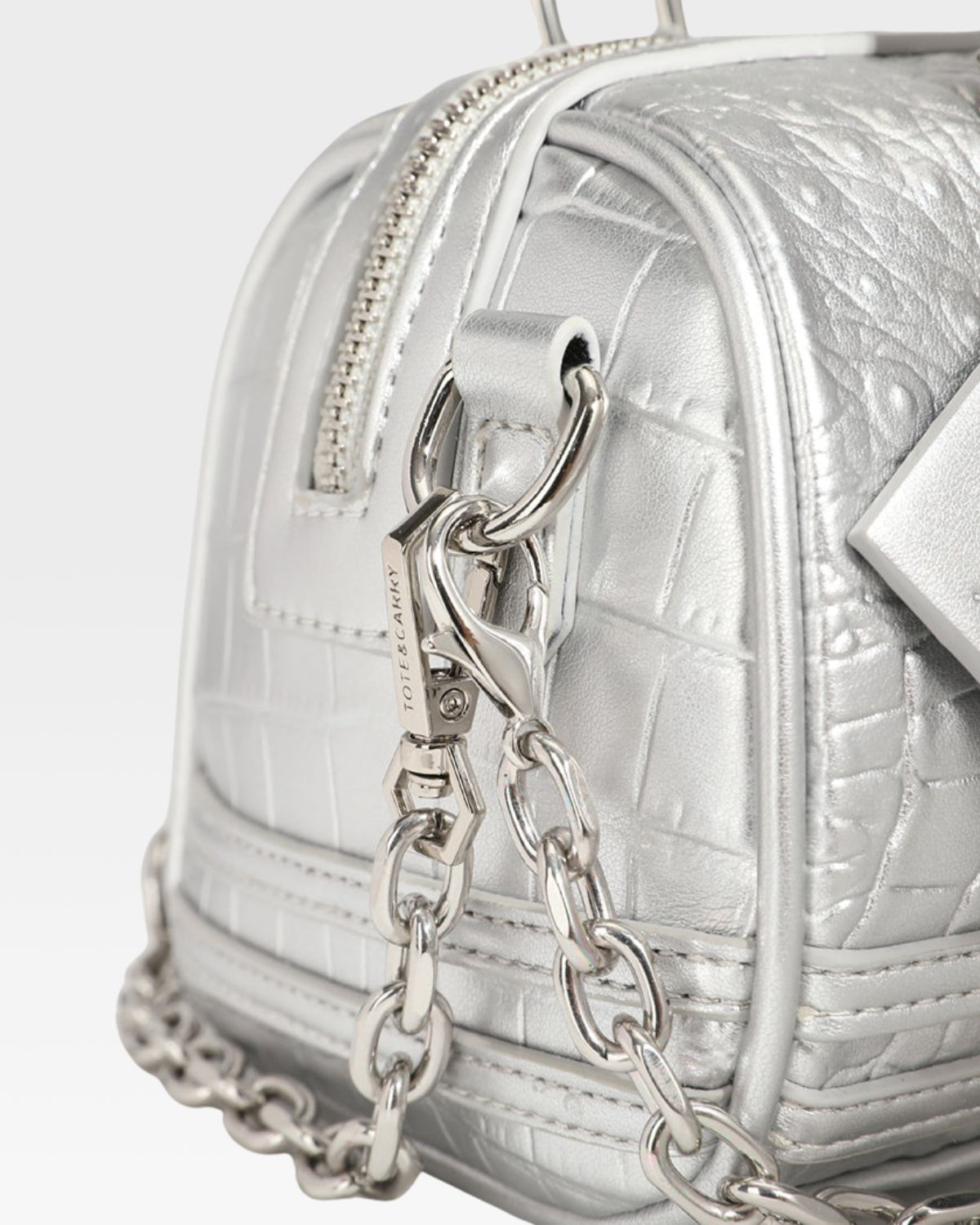 Apollo 2 Loaf Purse in Silver - Stylish Women's Handbag for Work, Travel & Everyday Use