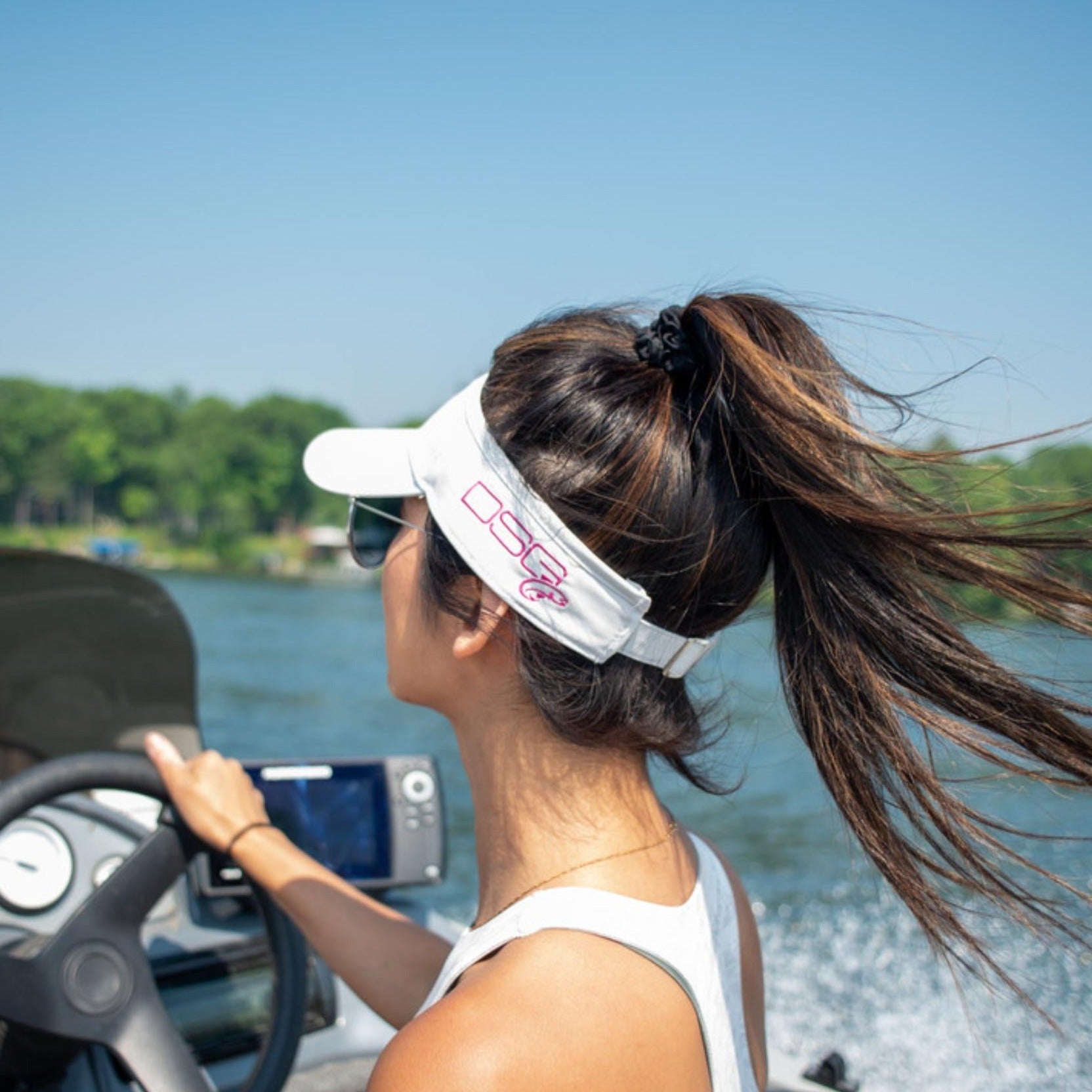 Best Fishing Visor for Sun Protection - Wide Brim UV Hat for Men & Women - Perfect for Boating, Hiking, and Outdoor Activities