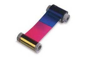 Zebra TrueColours 800015-540 Print Ribbon - Black, Yellow, Cyan, Magenta, Transparent - 330 Images Supply for Label Printers | Perfect for Retail, Warehouse & Shipping Label Printing