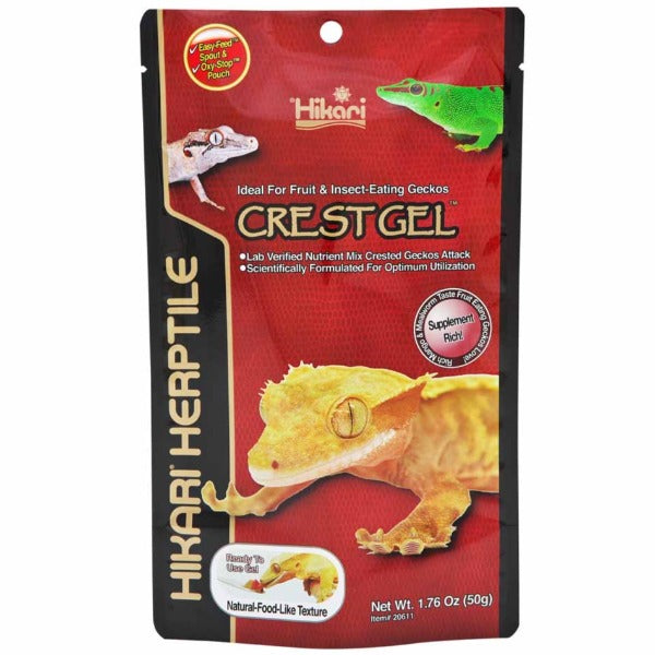 Hikari CrestGel Premium Fish Food - High Protein Gel Diet for Tropical Fish, Goldfish & Bettas | Perfect for Aquarium, Pond & Breeding Tanks