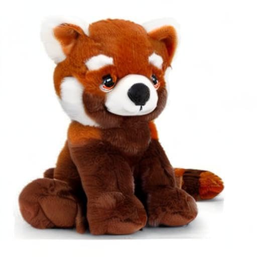 Eco-Friendly Red Panda Plush Dog Toy - 100% Recycled Material, Durable & Safe for Pets | Perfect for Chewing, Fetching, and Cuddling Playtime