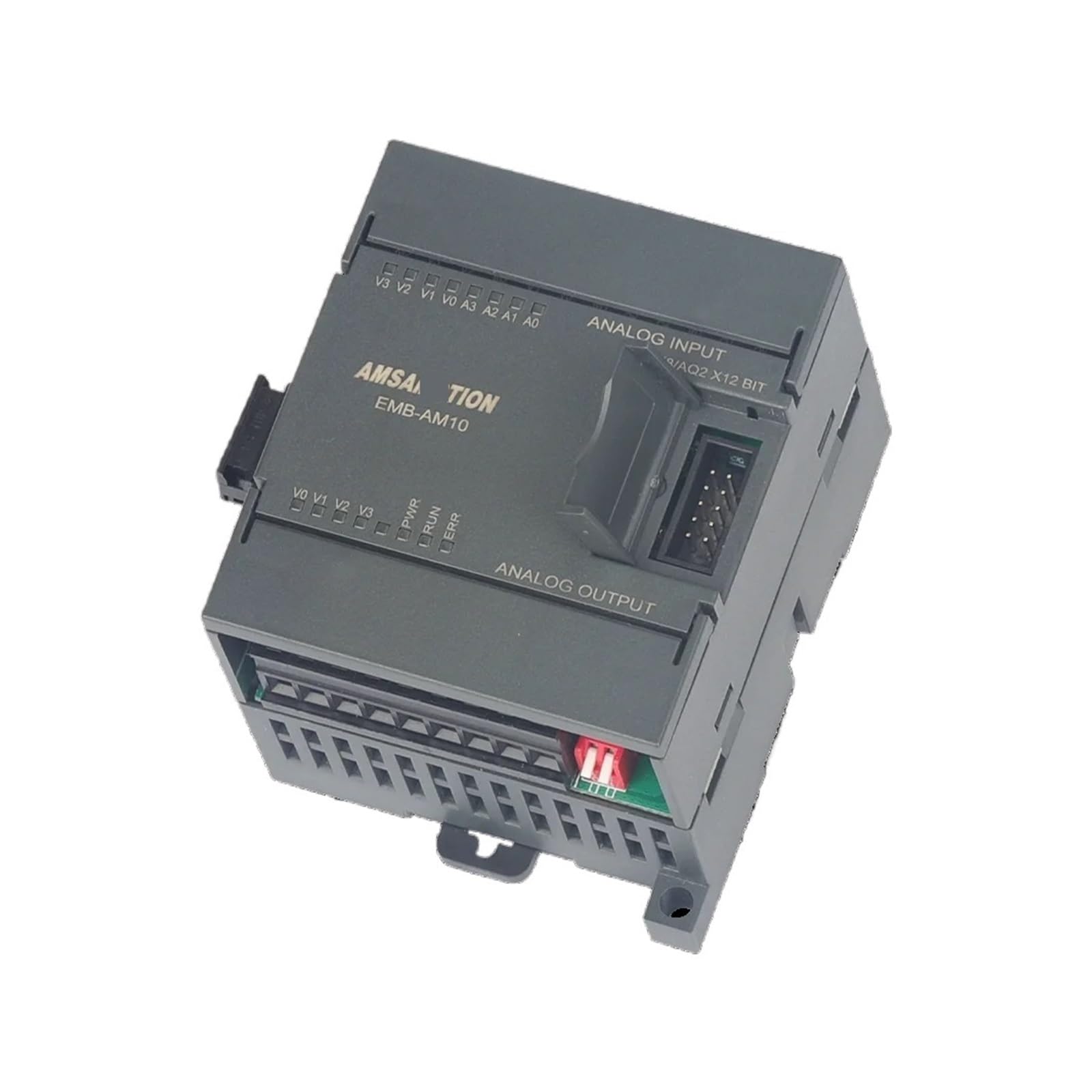 EMB Series Ethernet Converter Server Module - Profinet, Canopen, EtherNet/IP, CCLink Compatible Expansion Submodule (EMB-AM10) | Industrial Automation & PLC Networking Solution for Factory Equipment & Smart Manufacturing