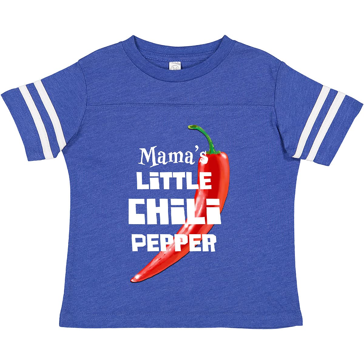 Inktastic Mama's Little Chili Pepper Toddler T-Shirt - Cute Spicy Baby Clothes for Boys & Girls - Perfect for Family Photos, Playdates & Everyday Wear
