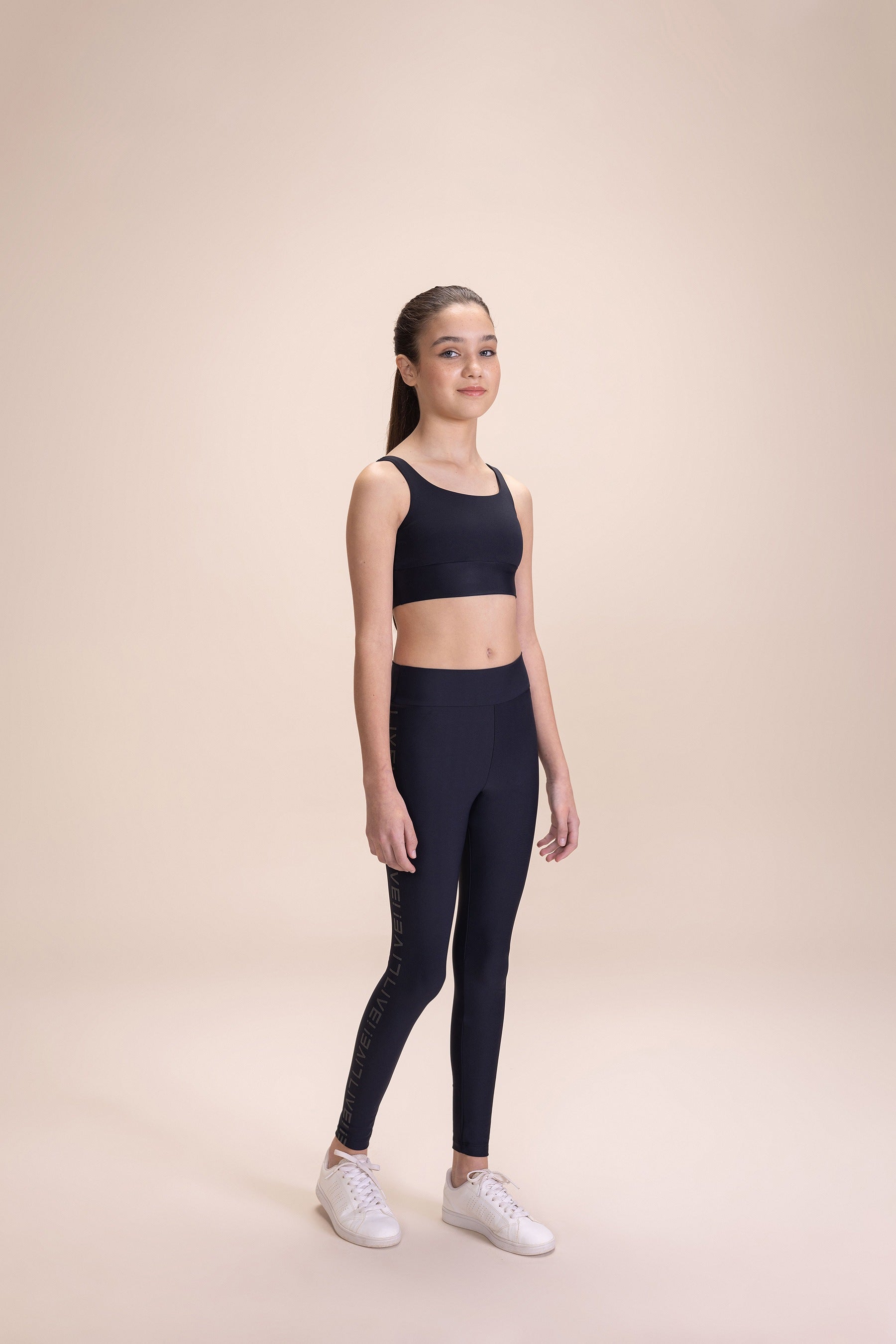 Move Sense® Kids Sports Bra for Girls - Breathable Comfort Support for Running, Yoga & Active Play - Perfect for School PE & Outdoor Activities