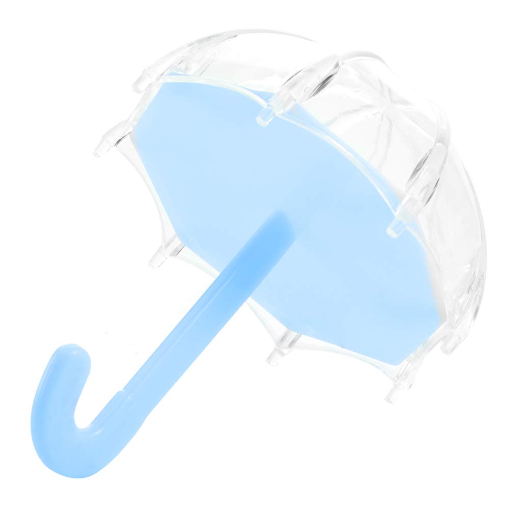 24Pcs Light Blue Umbrella-Shaped Plastic Candy Boxes for Weddings, Baby Showers & Birthday Parties - Atyhao Candy Containers for Party Favors, Desserts & Sweet Treats