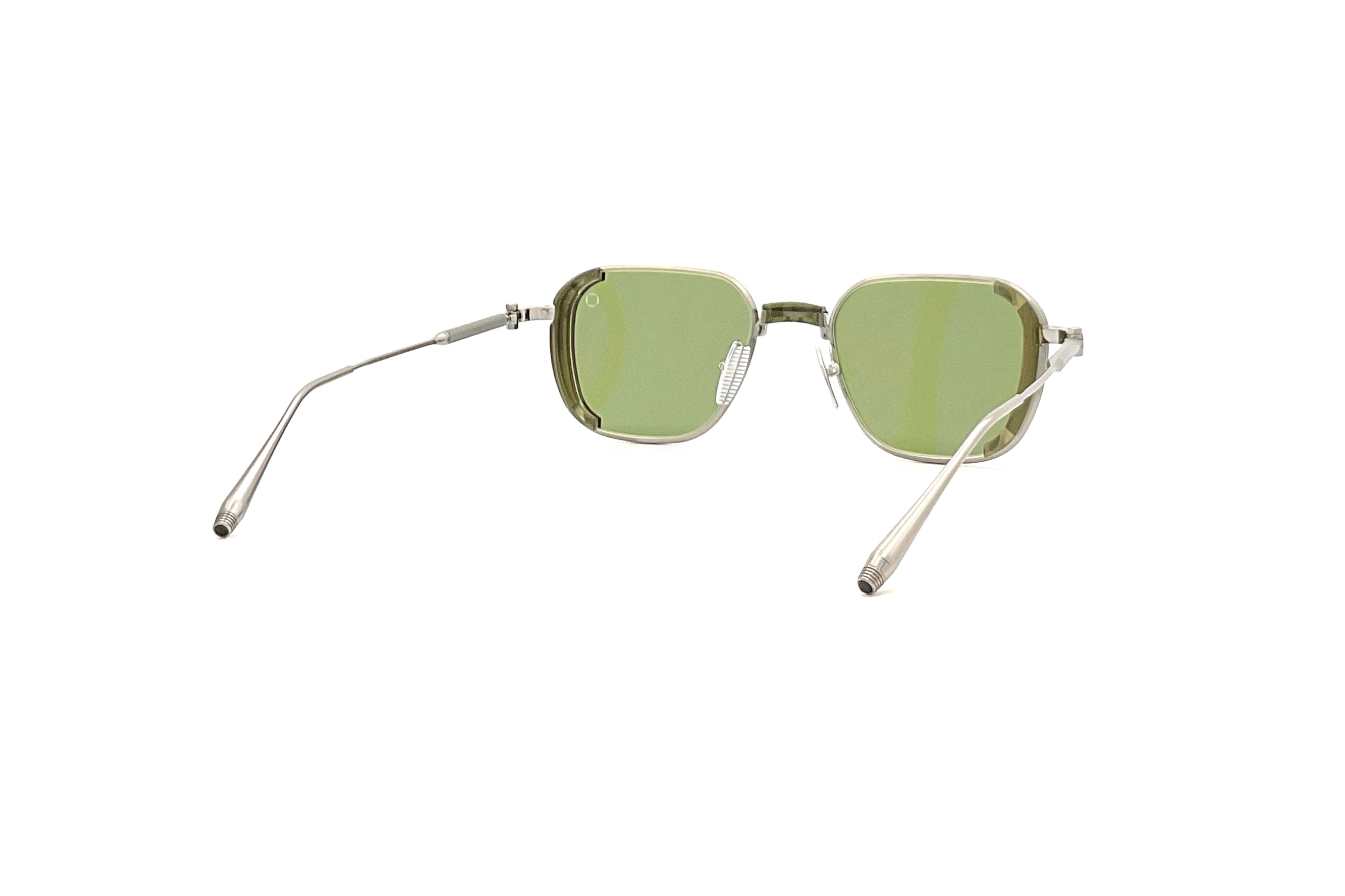 Akoni Eclipse Sunglasses - Olive & Brushed Black Palladium Polarized Lenses for Men & Women - Perfect for Driving, Beach & Outdoor Activities