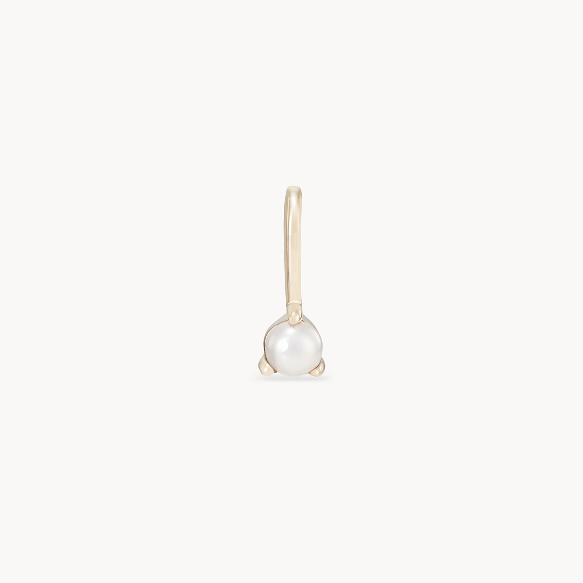 10K Yellow Gold June Birthstone Pearl Charm Necklace - Elegant Jewelry Gift for Women, Perfect for Birthdays, Anniversaries & Special Occasions