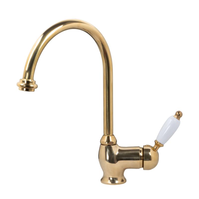 Finsbury Brass Kitchen Faucet - High-Quality Mixer Tap for Modern Sinks | Perfect for Home Renovation & Daily Cooking