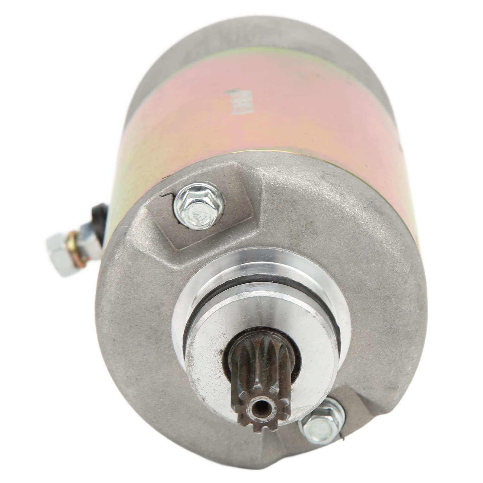 9 Teeth Starter Motor - Low Noise, Anti-Oxidation Motorcycle Starter for Kart Racing - Perfect for Off-Road Bikes, ATVs, and Go-Karts