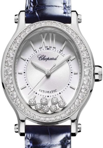 Chopard Happy Sport Oval Stainless Steel & Diamonds Women's Watch - Luxury Swiss Timepiece for Business, Evening & Special Occasions