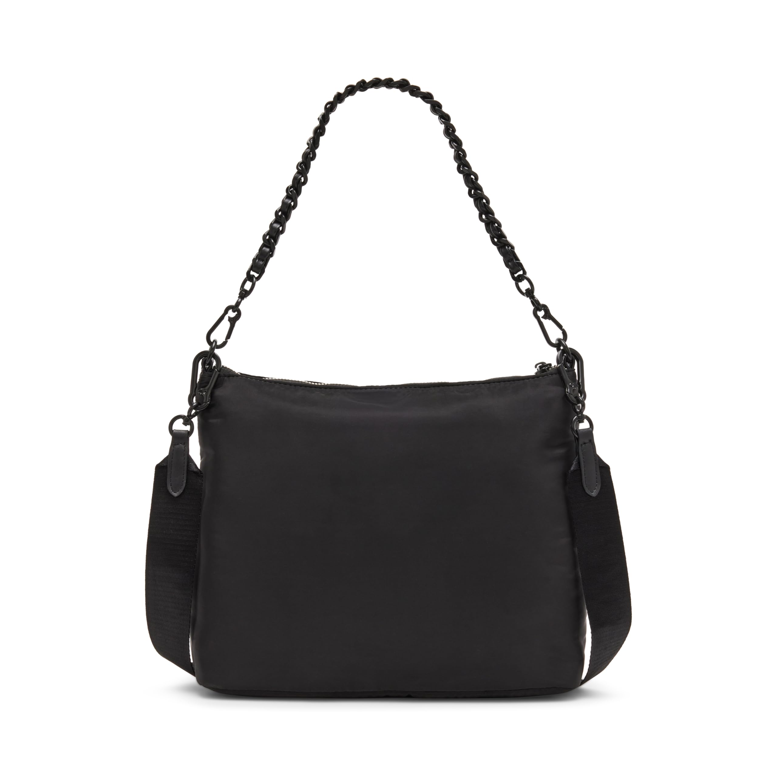 Steve Madden Bforrest Nylon Crossbody Bag for Women - Stylish Black Shoulder Purse with Adjustable Strap | Perfect for Everyday Use, Travel & Shopping