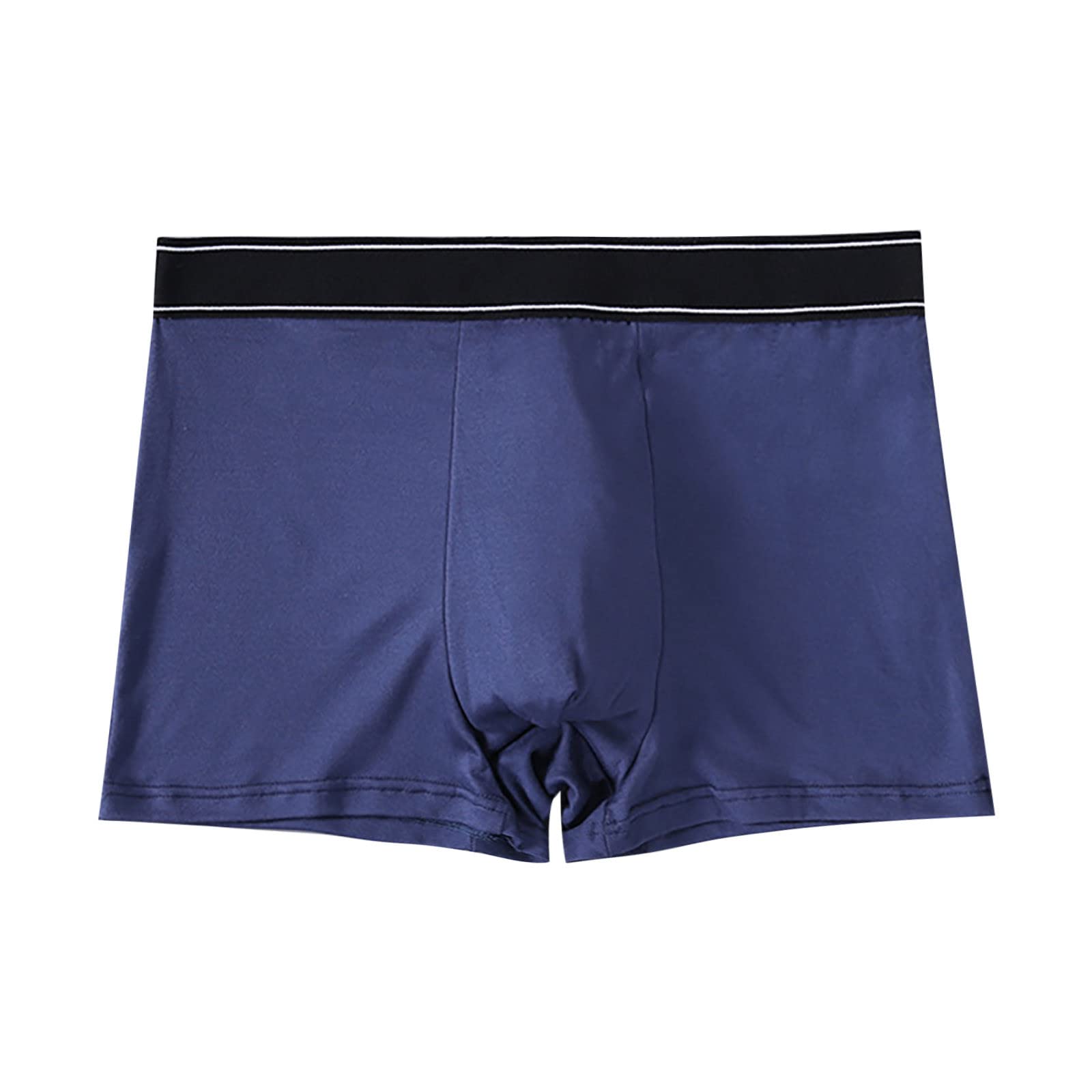 **Men's Boxer Briefs - Soft Breathable Cotton Underwear, Mid Waist Comfort, Solid Colors for Daily Wear & Active Lifestyle**    *(Use for gym, work, travel, or lounging - perfect for all-day comfort!)*