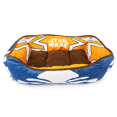 Star Wars The Clone Wars Ahsoka Tano Pet Bed - Soft & Cozy Dog Cat Bed for Small Medium Pets, Perfect for Jedi-Themed Pet Rooms & Star Wars Fans' Homes