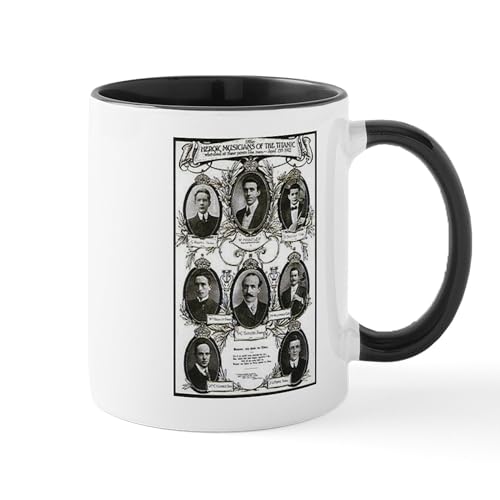 White/Black Inside - The Courageous Titanic Band Mug