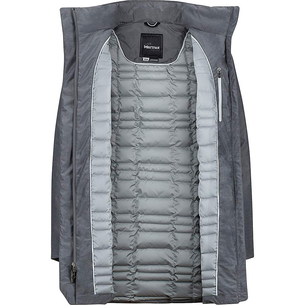 MARMOT Maybach Jacket for Men - Waterproof Winter Coat with Hood, Windproof Ski Jacket for Outdoor Activities (Black) - Perfect for Skiing, Hiking & Snowboarding