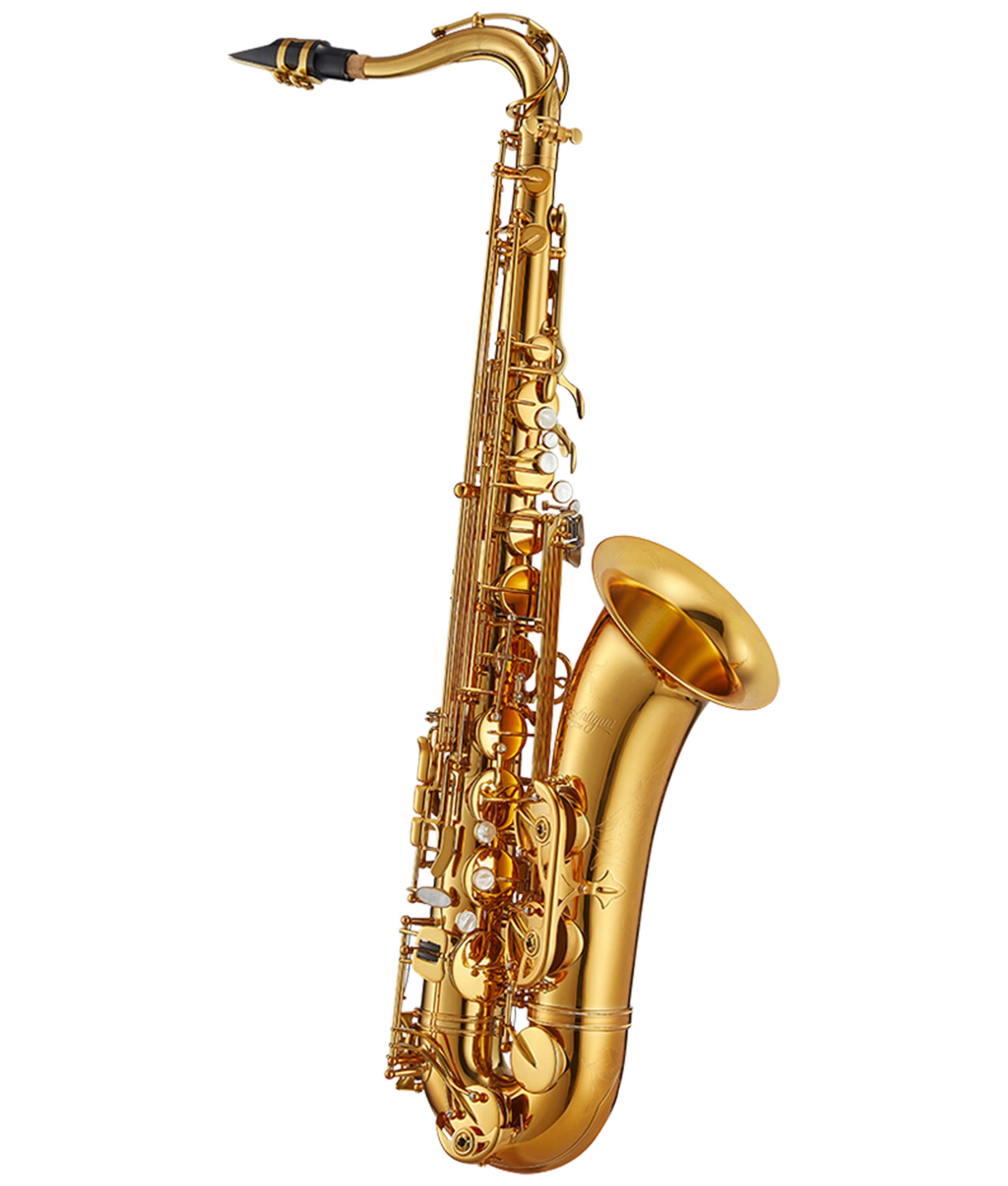 Antigua Winds TS6200 ProOne Tenor Saxophone - Professional Amber Brass Instrument for Jazz, Band & Studio Performance