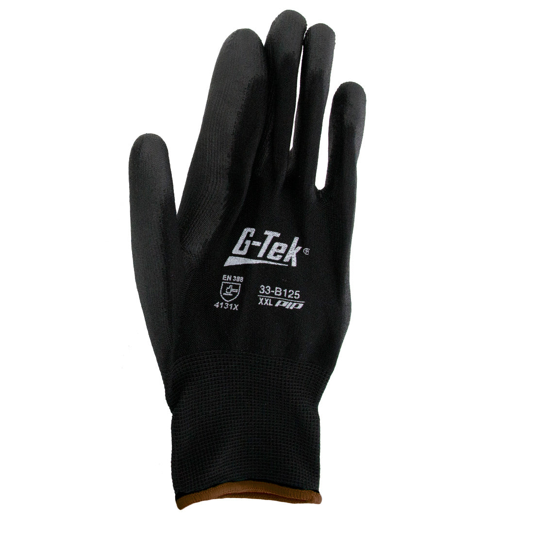 World Enterprises Poly Coated Nylon Gloves - Durable Work Gloves for Construction, Gardening & Outdoor Activities - Waterproof & Abrasion Resistant Safety Gloves