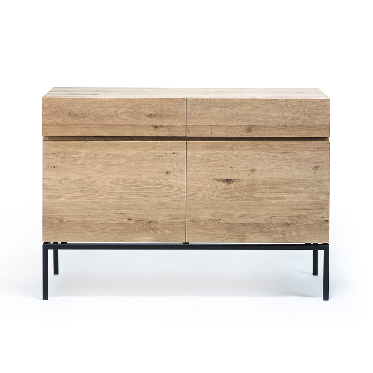Modern 2-Door Sideboard Cabinet - Solid Wood Buffet Storage for Dining Room & Living Room | Perfect for Home Organization & Stylish Decor