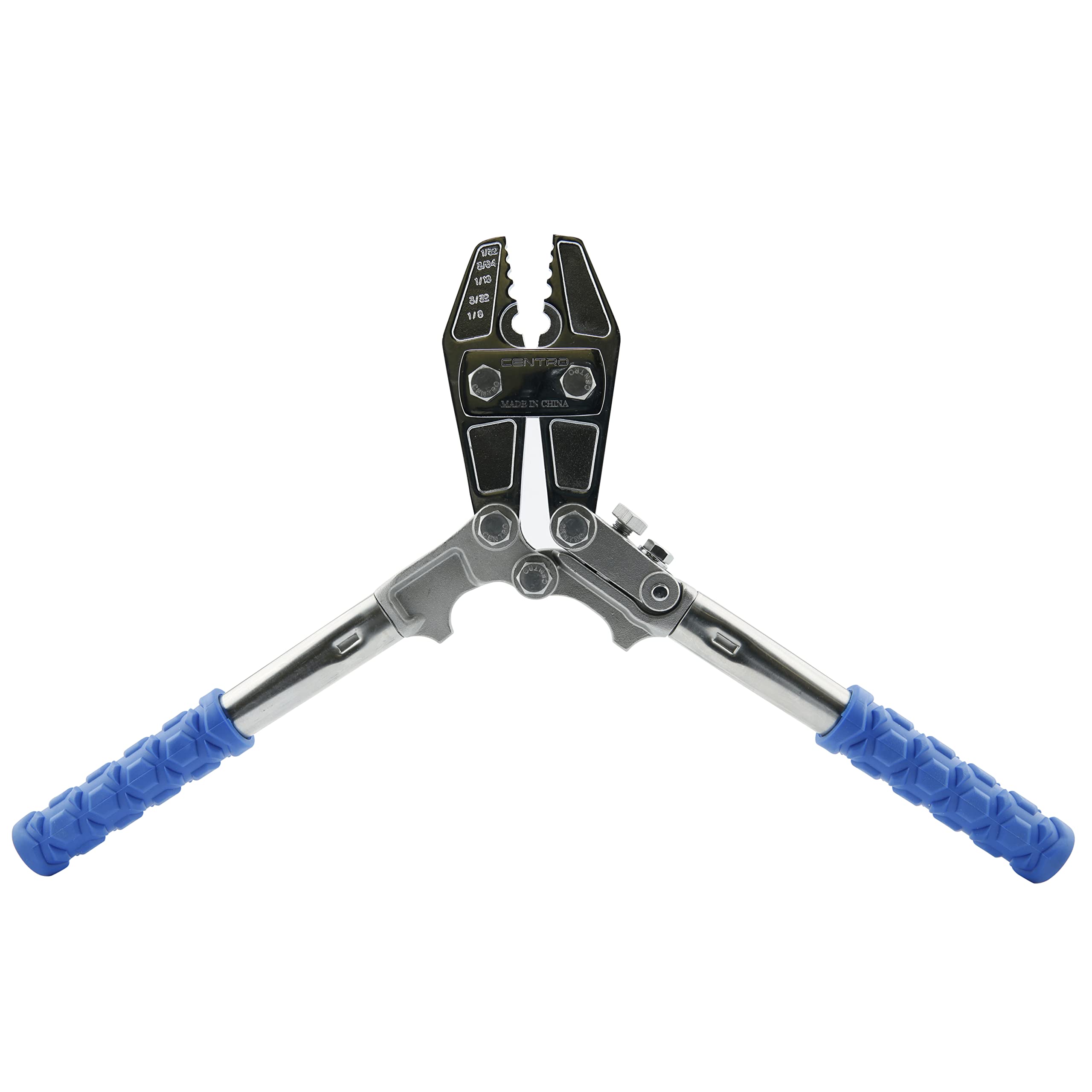 Hi-Seas Heavy Duty Hand Swaging Tool - Professional Wire Rope Crimping Tool for Marine, Rigging & Industrial Applications