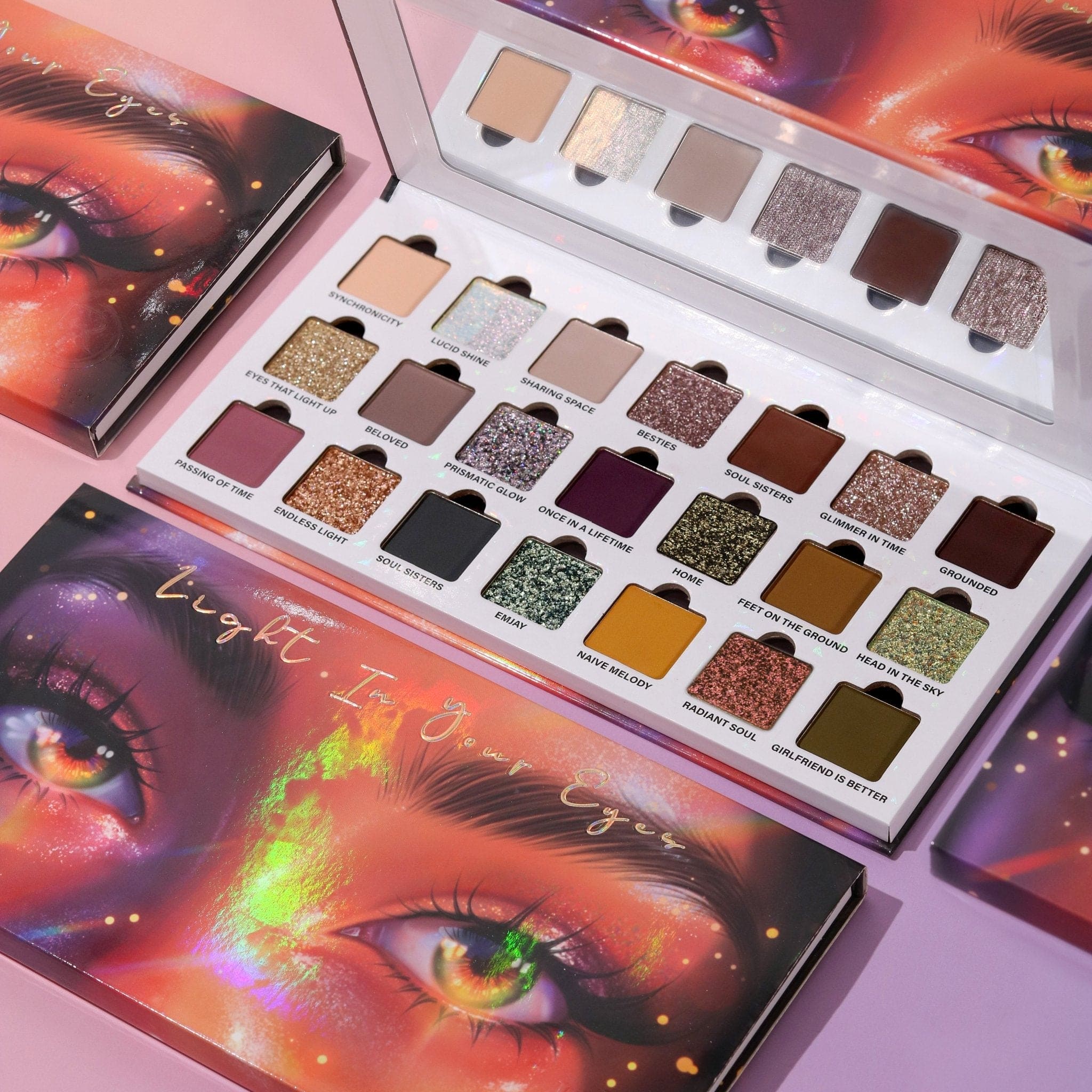 Best Eyeshadow Palette for Stunning Eye Makeup - Light in Your Eyes Collection | Perfect for Party, Wedding & Everyday Glam