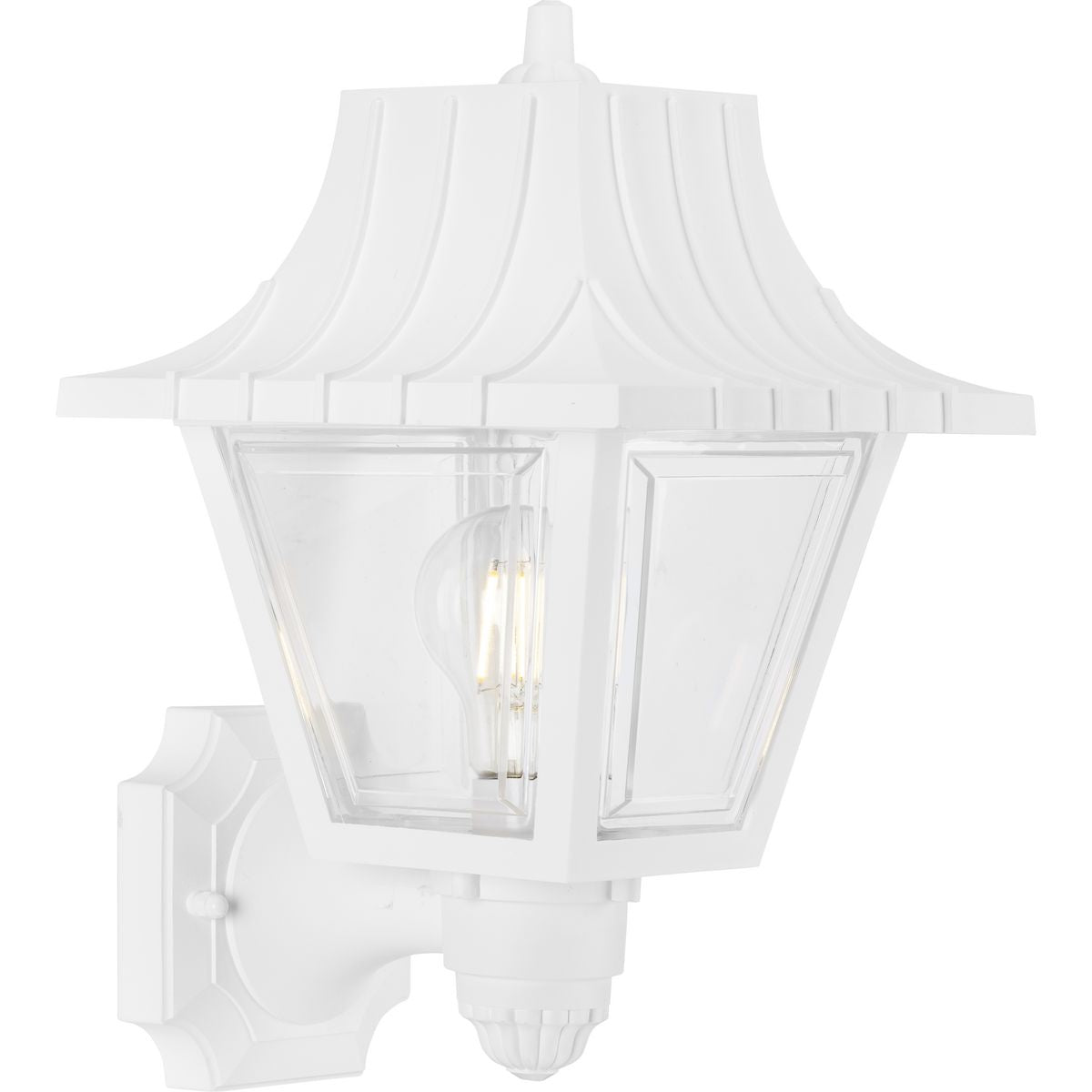 Mansard Collection One Light Outdoor Wall Lantern - Weatherproof Exterior Sconce for Porch, Patio, Garden & Entryway Lighting