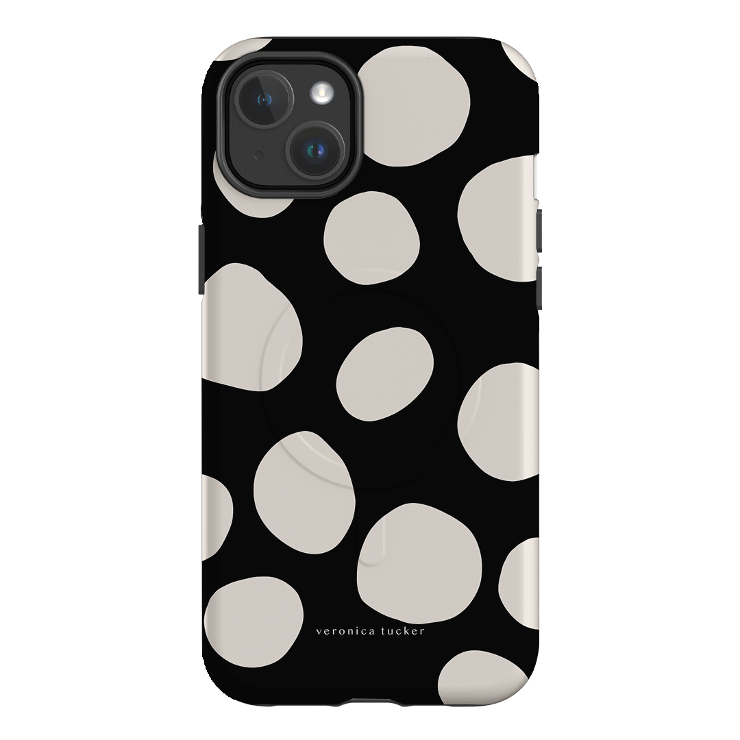 Premium Pebbles Noir Phone Case - Slim Protective Cover for iPhone & Samsung - Perfect for Everyday Use, Travel & Outdoor Activities