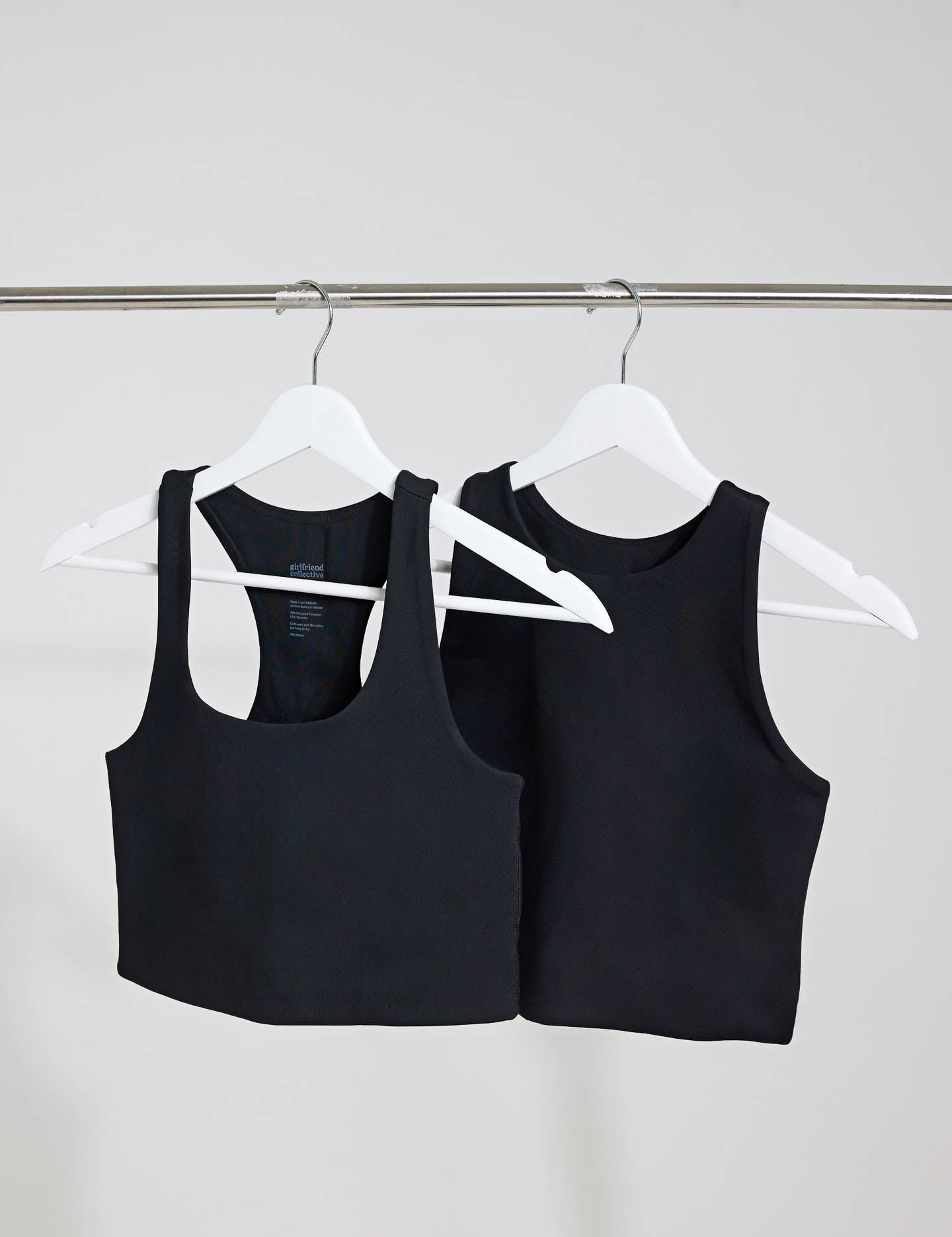 Best Wireless Comfort Bras for Women - The Girlfriend Bra Starter Set in Black | Seamless, Supportive & Breathable for Everyday Wear, Yoga & Lounge