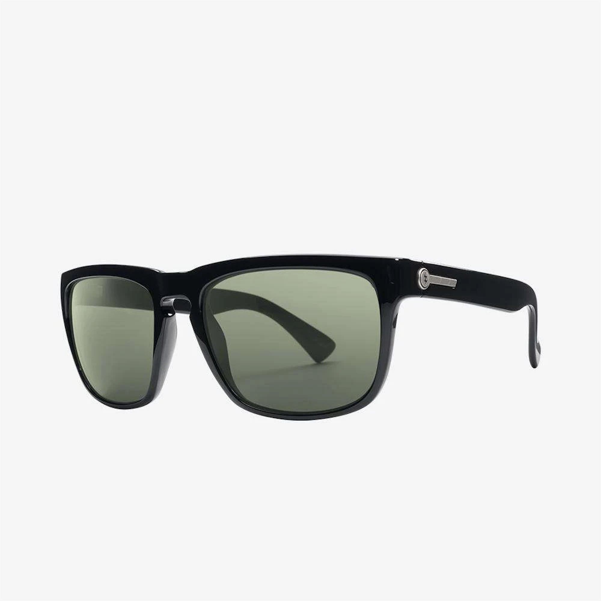 Electric Knoxville Polarized Men's Sunglasses - Gloss Black/Grey Lens - UV Protection for Driving, Fishing & Outdoor Activities