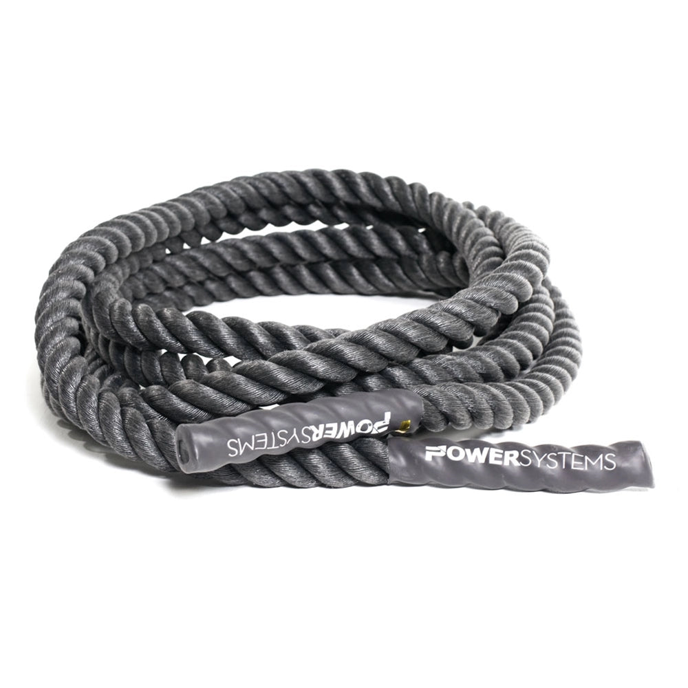 Power Training Rope for Strength & Conditioning - Heavy Duty Battle Ropes for CrossFit, HIIT, MMA & Home Gym Workouts - Perfect for Cardio, Endurance & Full Body Exercise